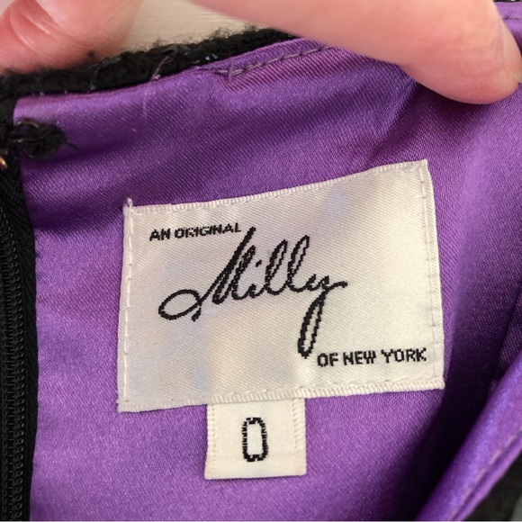 Milly black cocktail dress - Picture 3 of 7